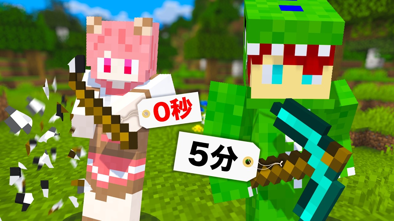 アイテムに「寿命」がある世界でエンドラ討伐！【マインクラフト】