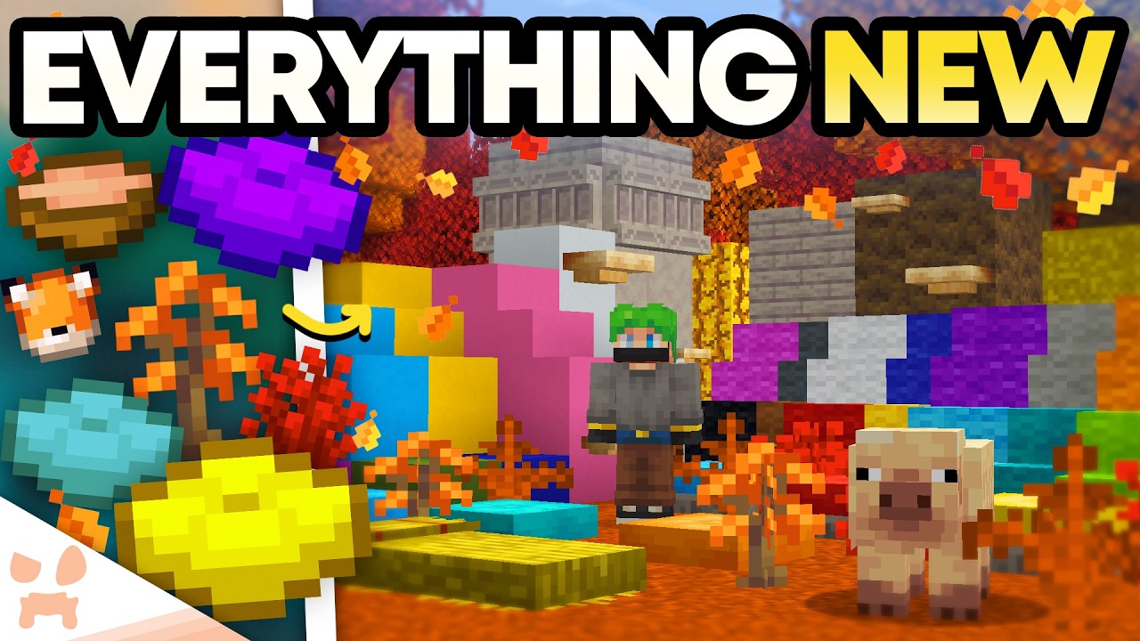 DAPPLED FORESTS, ABANDONED CAMPS + OVER 100 NEW BLOCKS - Minecraft Wilderness Bound Update OUT NOW