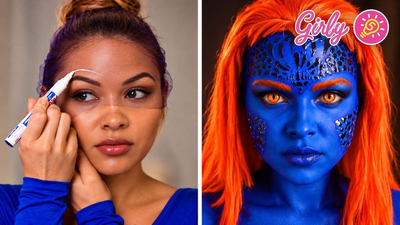 🎭 From NORMAL to NIGHTMARE! Halloween Makeovers