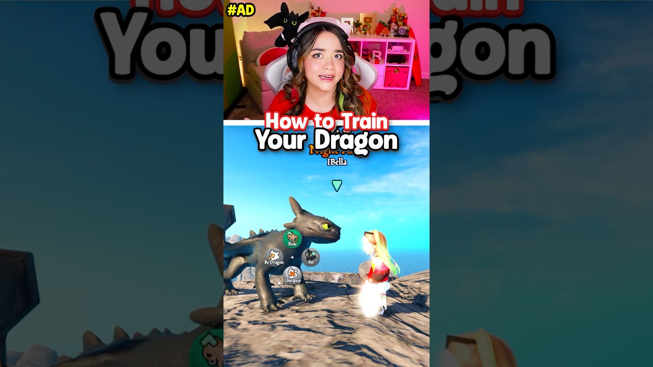 I Met TOOTHLESS on Roblox!😱