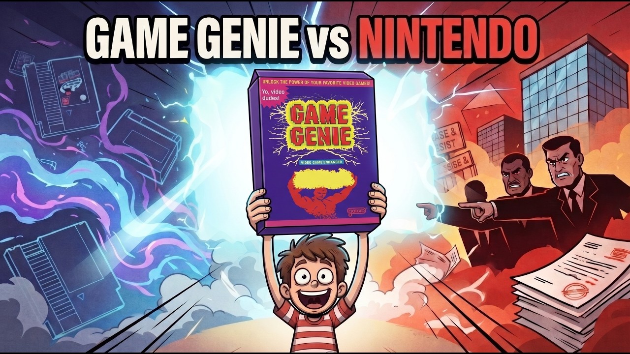 Game Genie vs Nintendo: The Cheat Device Nintendo Couldn't Stop