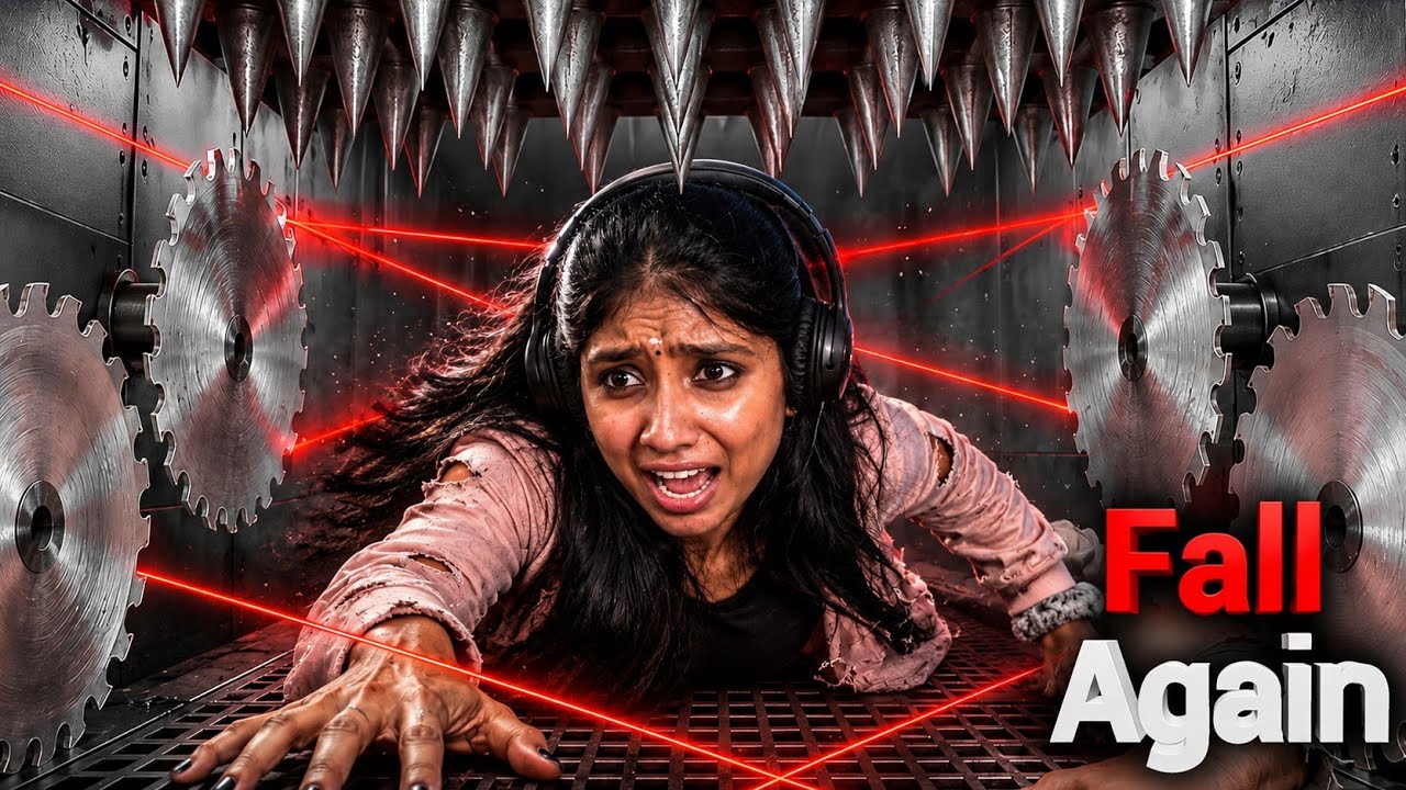 100 Chain Saw Blade Vs Me😵‍💫 | Fall Again Gameplay!