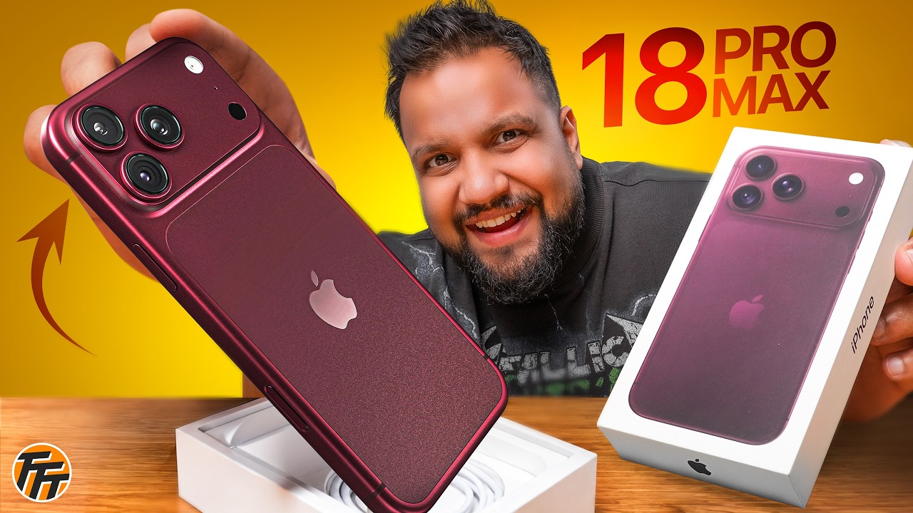 iPhone 18 Pro Max Unboxing & First Impressions - பெரிய Upgrade இல்ல ஆனால் Upgrade இருக்கு!