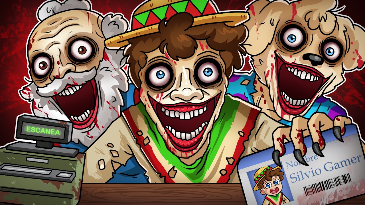 EL FINAL de los IMPOSTORES... 😲💀 SILVIOGAMER en SHIFT AT MIDNIGHT 🩸FINAL COMPLETO
