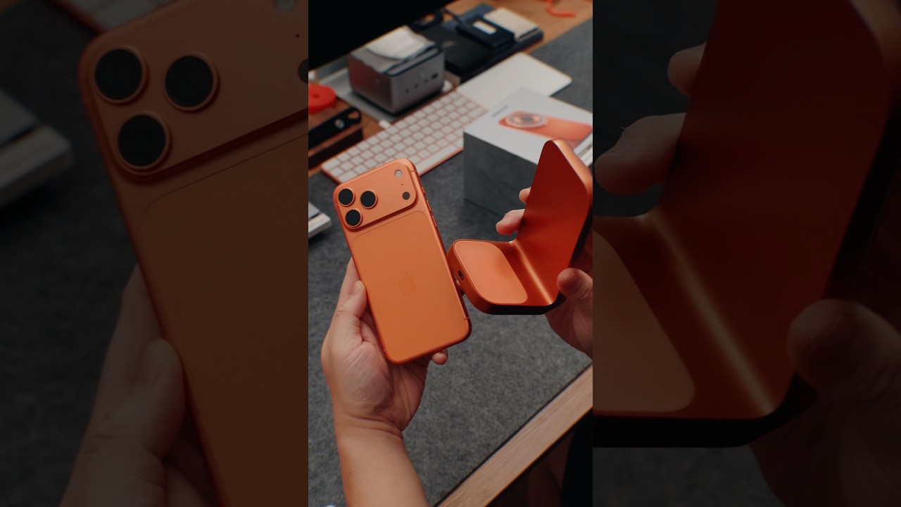 The perfect pair for the iPhone 17 Pro Max 🤯