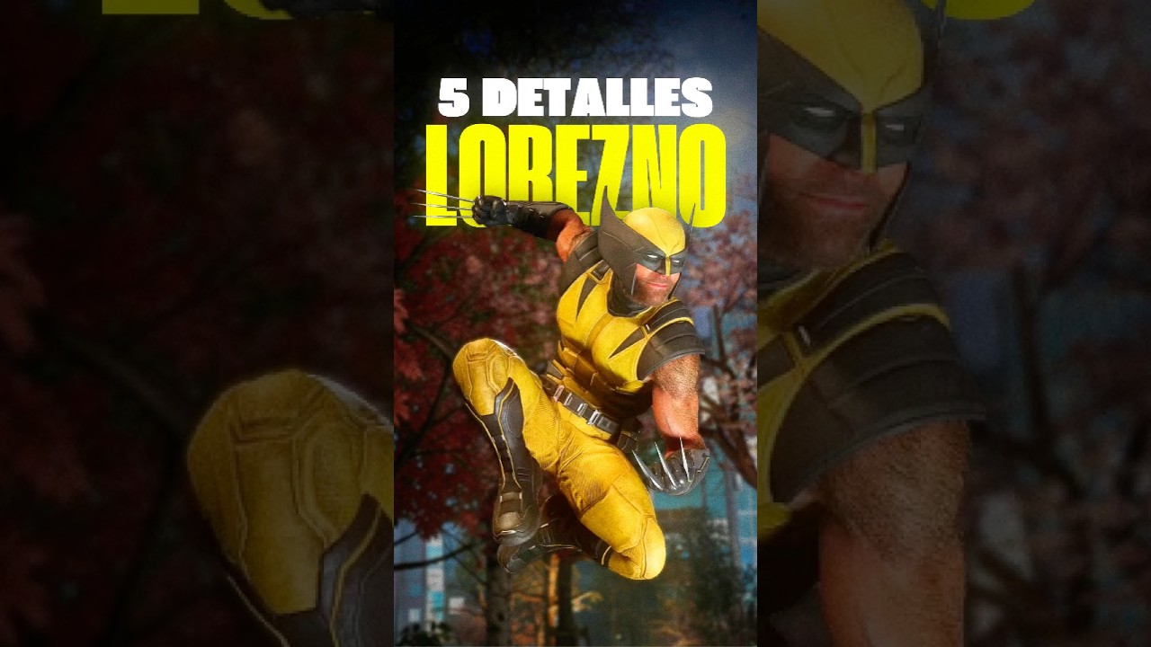 5 Detalles de LOBEZNO 🐺🩸📸 #lobezno #wolverine #marvel #ps5 #3djuegos