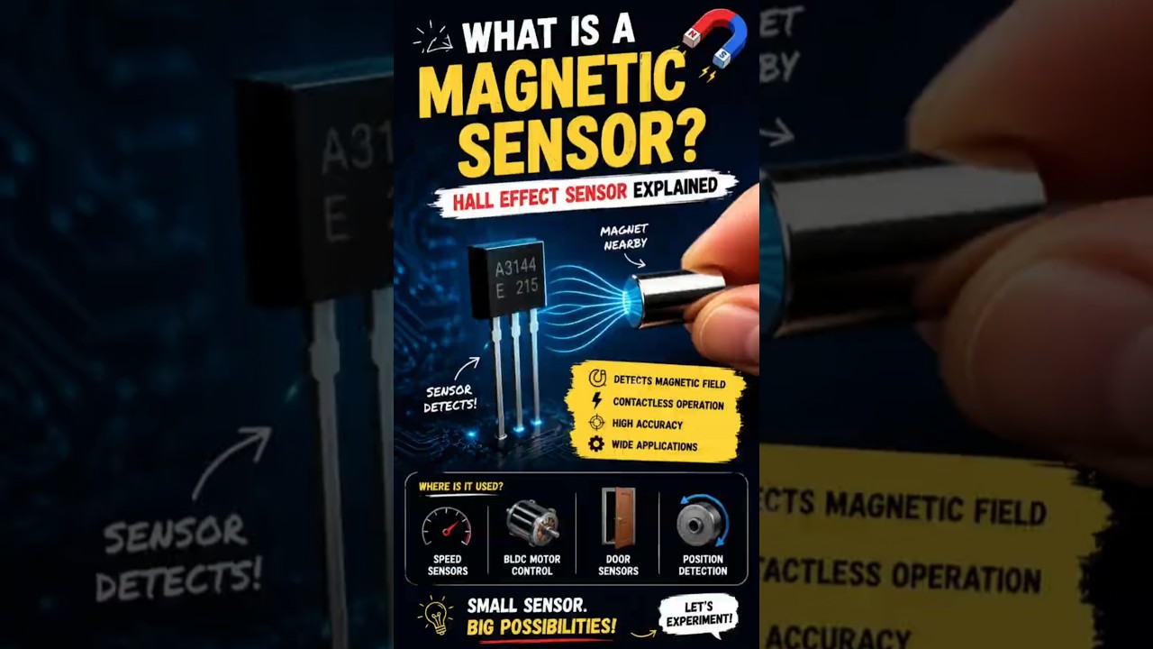 What is a Magnetic Sensor? | Hall Effect Sensor Explained