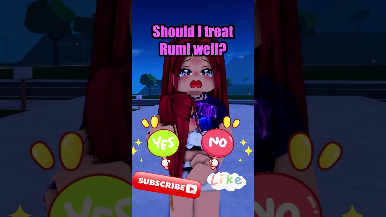 The Kind Orphan Girl Nobody Wanted... Until The House Caught Fire.#roblox #rumi