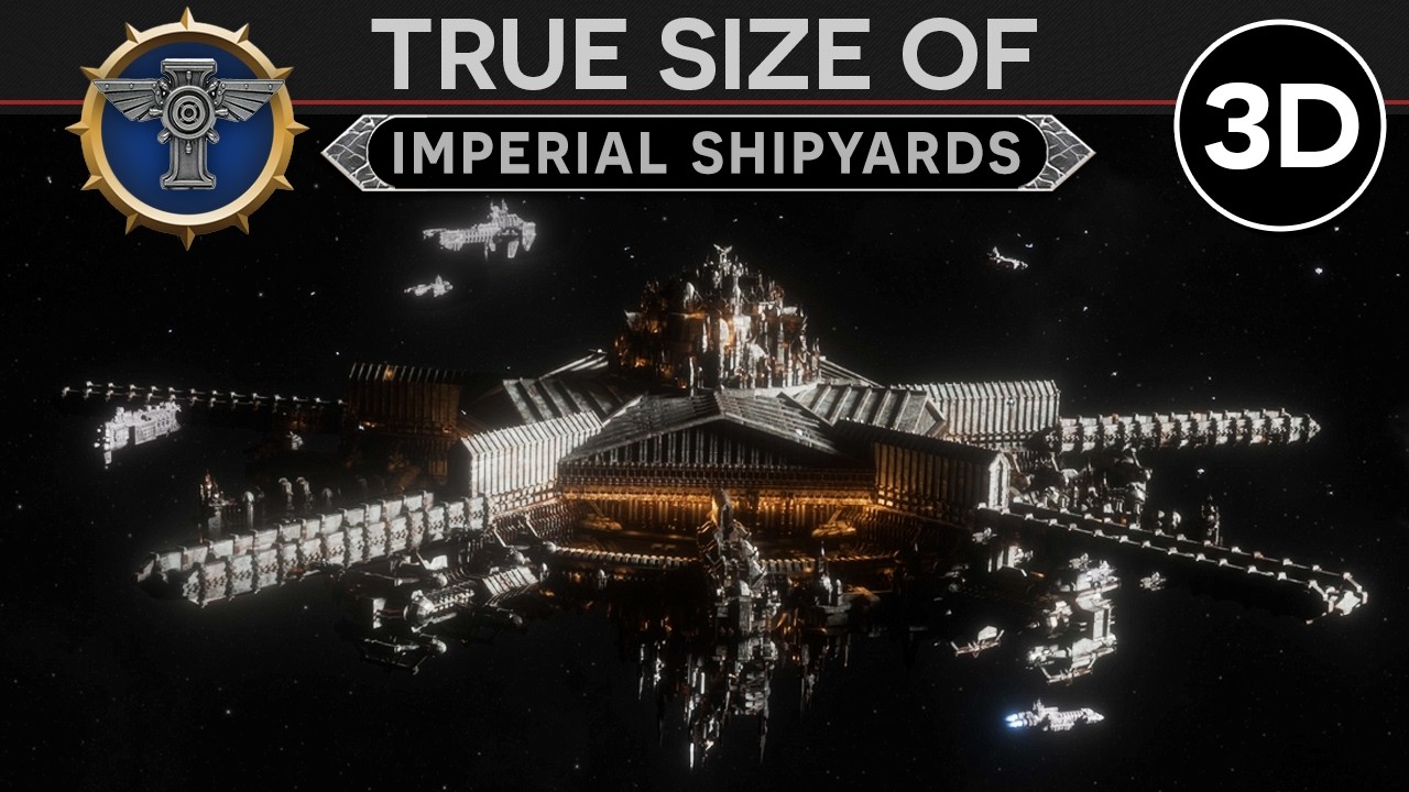 True Size of the Imperial Shipyards [999.M41] 3D Documentary