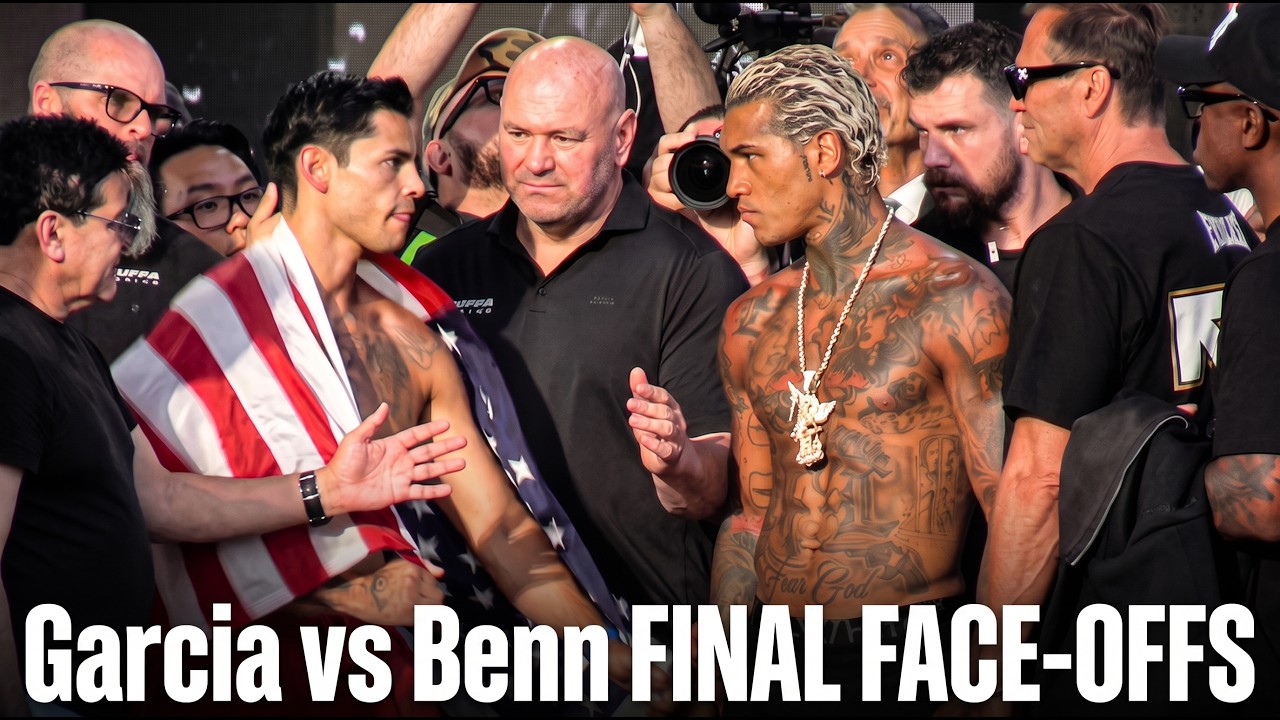 🔥 Ryan Garcia vs Conor Benn FINAL FACE-OFF | Ceremonial Weigh-Ins