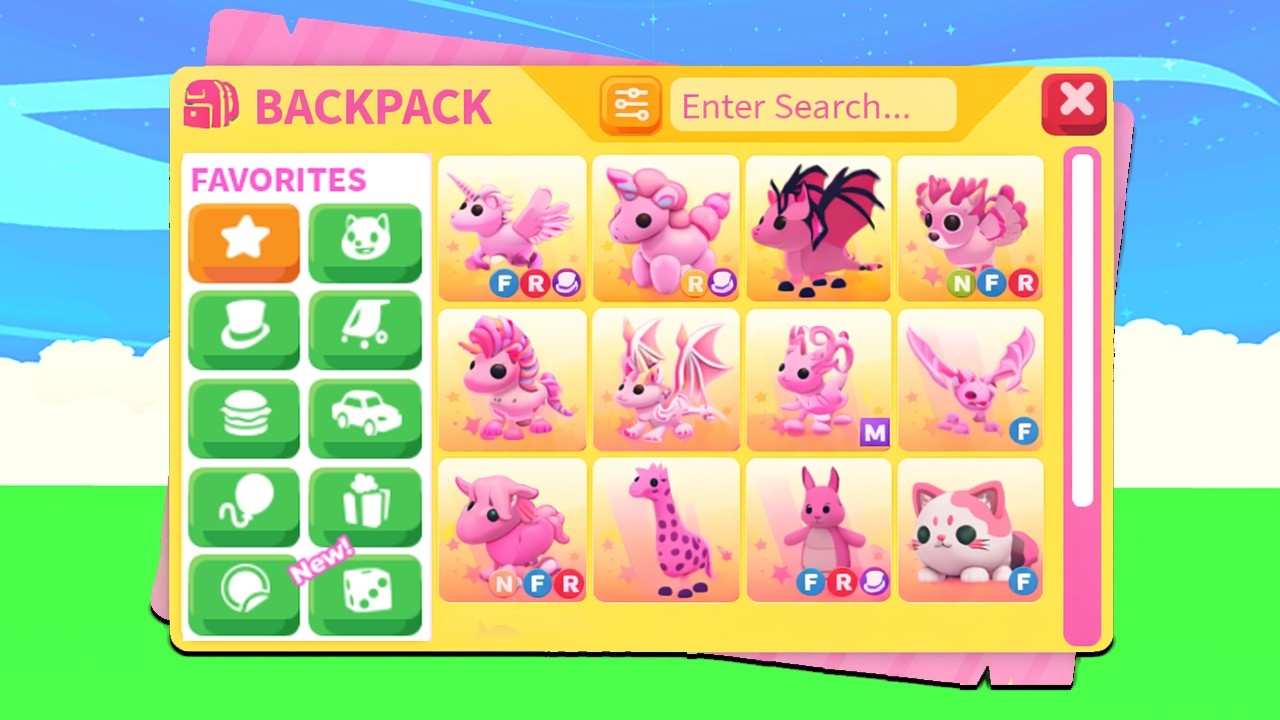Turning ALL MY PETS PINK In Adopt Me