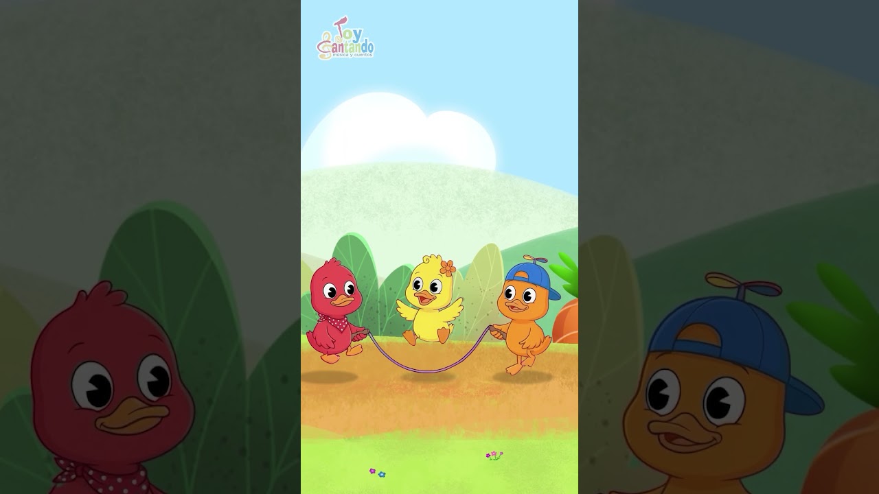Cuenta del 1 al 7 y aprende los colores con La Vaca Lola 🦆🌈