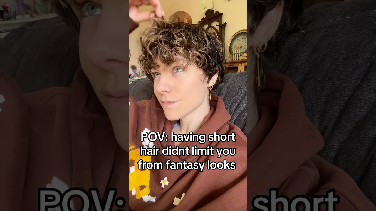 Short hair belongs in fantasy too #renfaire #dnd #fantasy