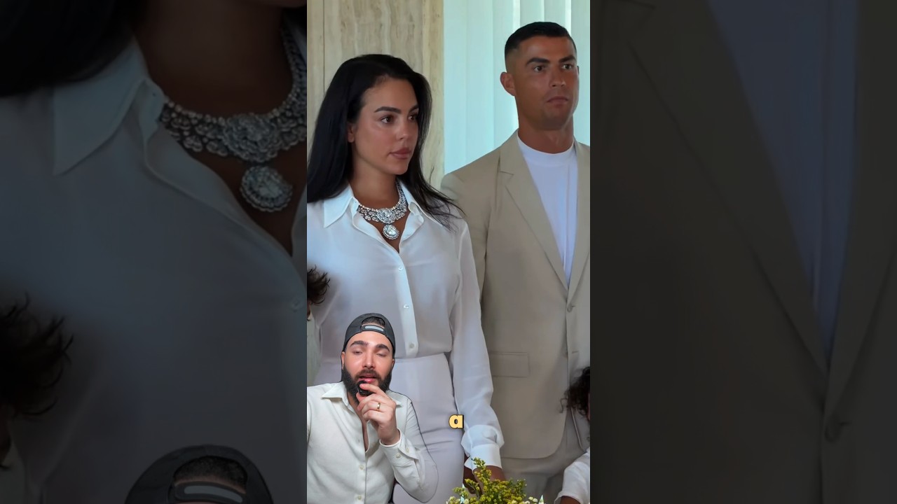 Georgina y Cristiano casados