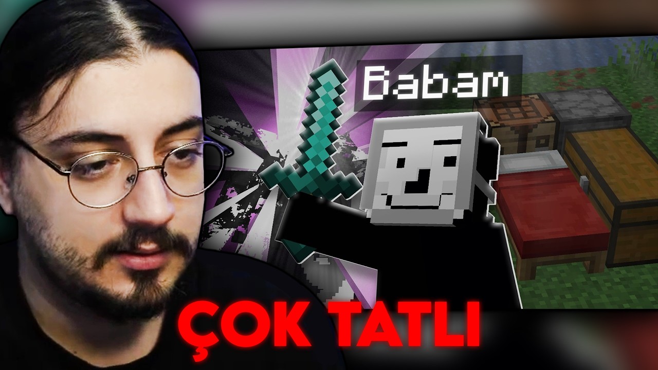 Baso, "BABAMA MINECRAFT OYNATTIM!!" İZLİYOR!! (@w1syg)