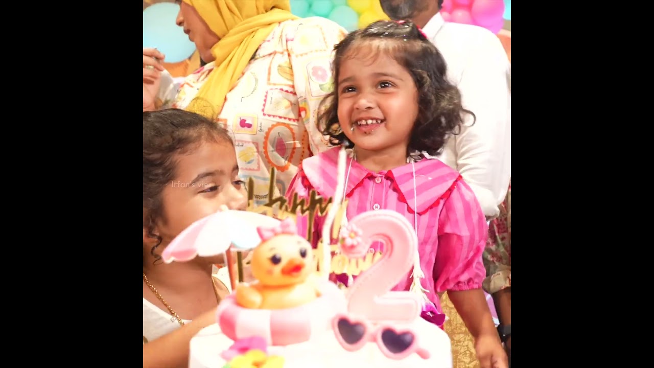 Ifa's 2nd Birthday Celebration ❤️ - Irfan's View