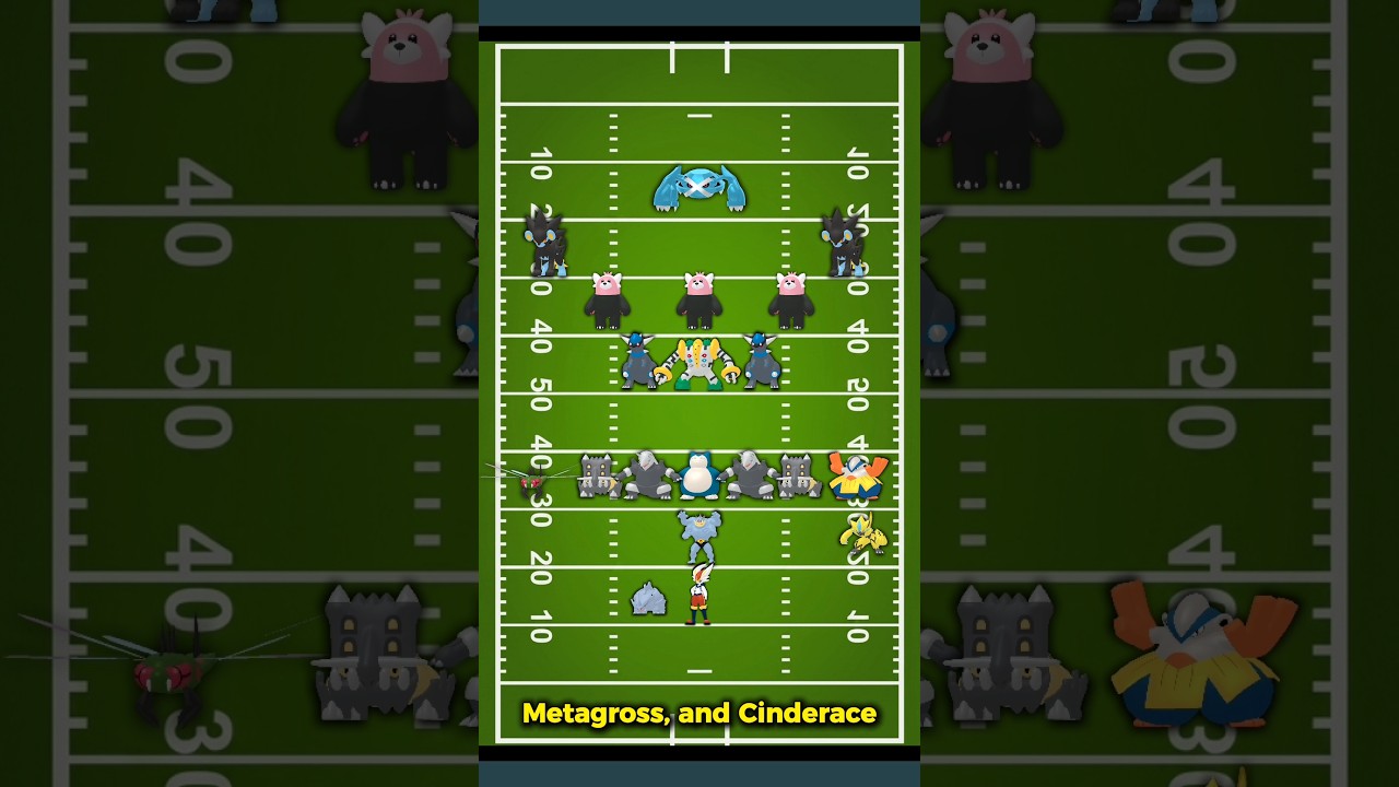 Best Pokemon Team for Football