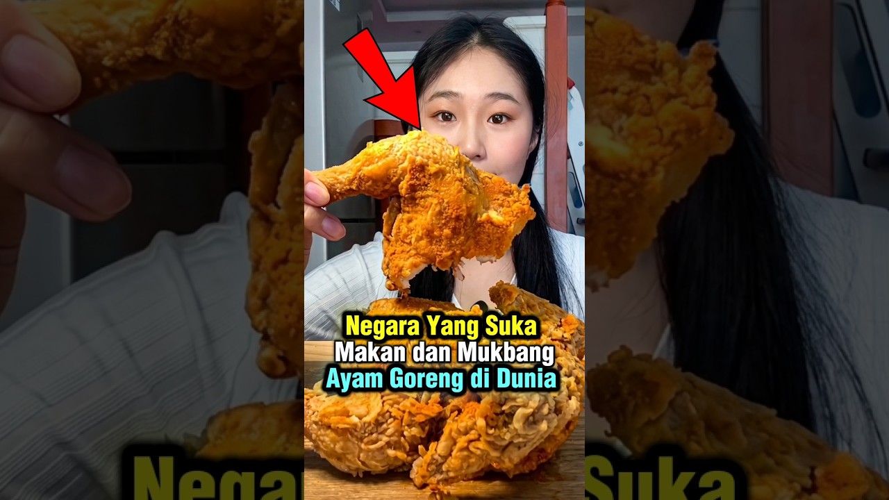 Negara Yang Suka Mukbang dan Makan Ayam Goreng, Pizza dan Burger Terbesar di Dunia ⁉️😱