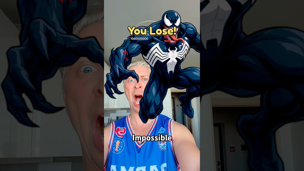 Spider-Man vs Venom🫪🔥🕸️