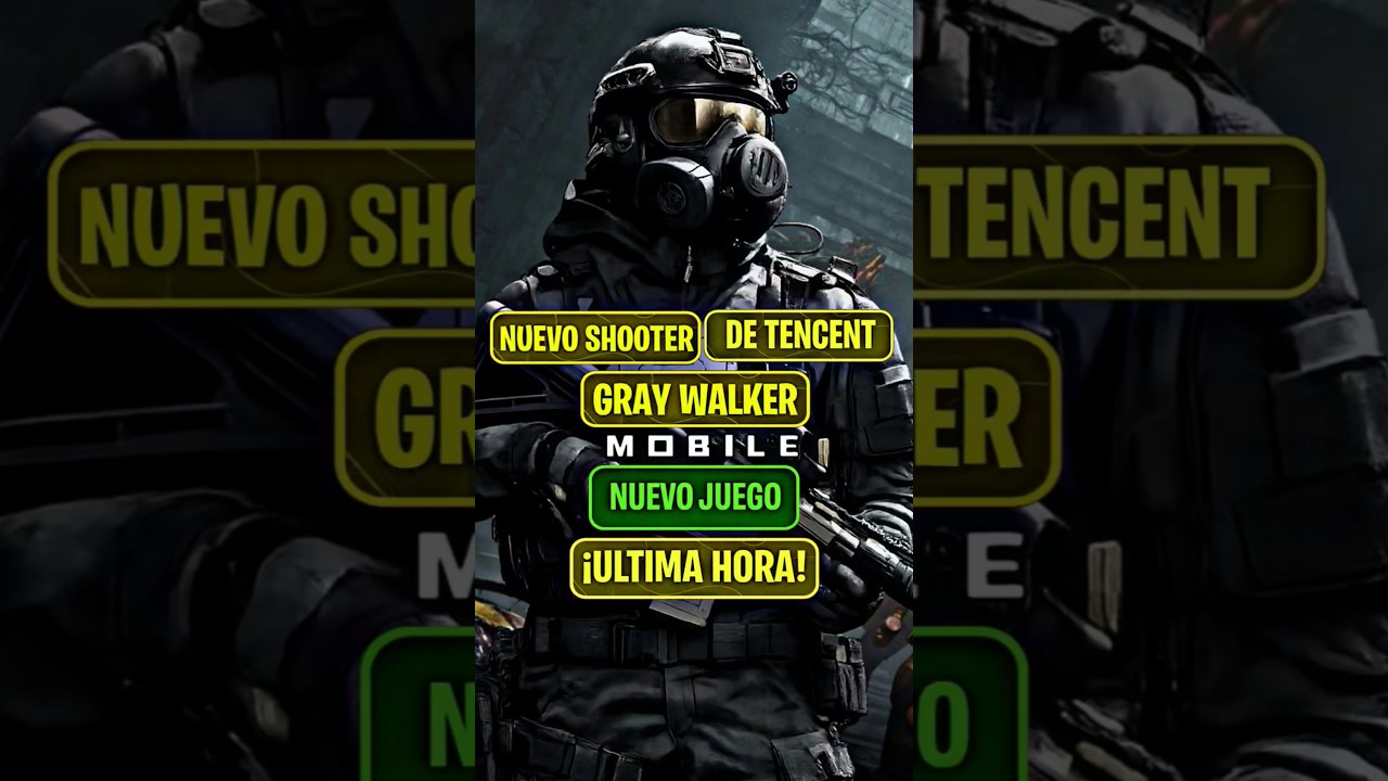 NUEVO SHOOTER de TENCENT GAMES | GRAY WALKER MOBILE HECHO con UNREAL ENGINE y ES BRUTAL