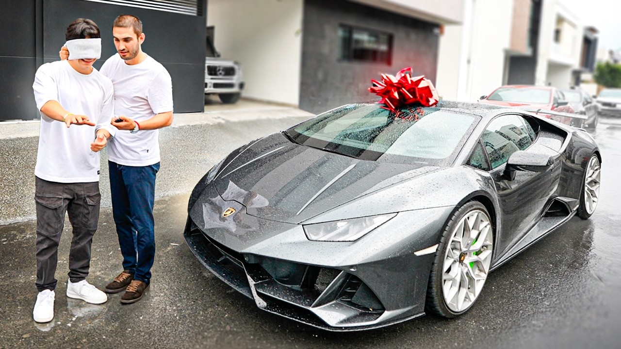 TUCKY ME REGALÓ UN LAMBORGHINI HURACAN EVO - Yair17