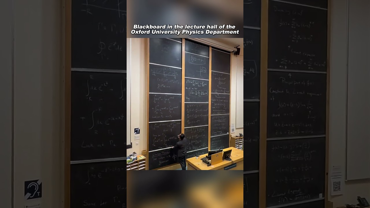 Oxford University Physics Department Lecture Hall