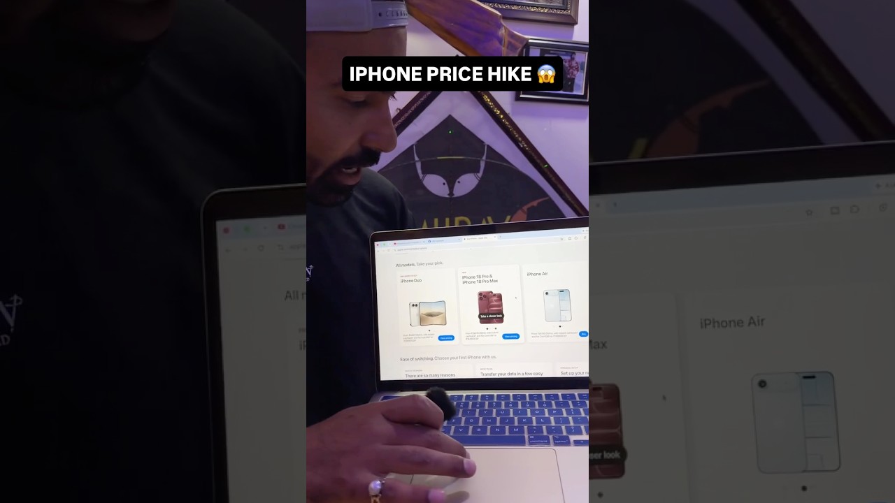 Iphone price hike 😱🚨 #iphone
