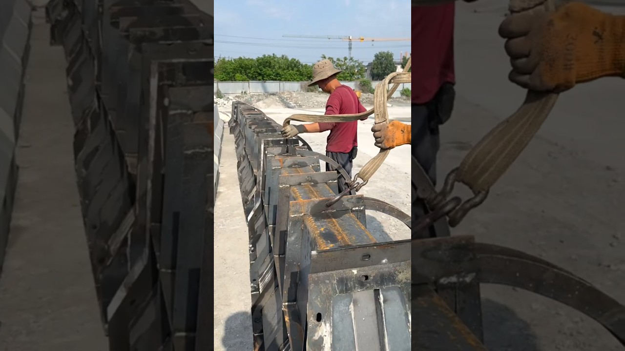 GIANT MOLDS reveal their purpose 😳🏗️⚙️ #shorts #tech #engineering #industrial #manufacturing