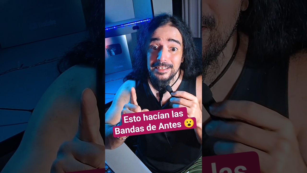 Esto hacían las Bandas de Antes #morosmylodon #rock #musica