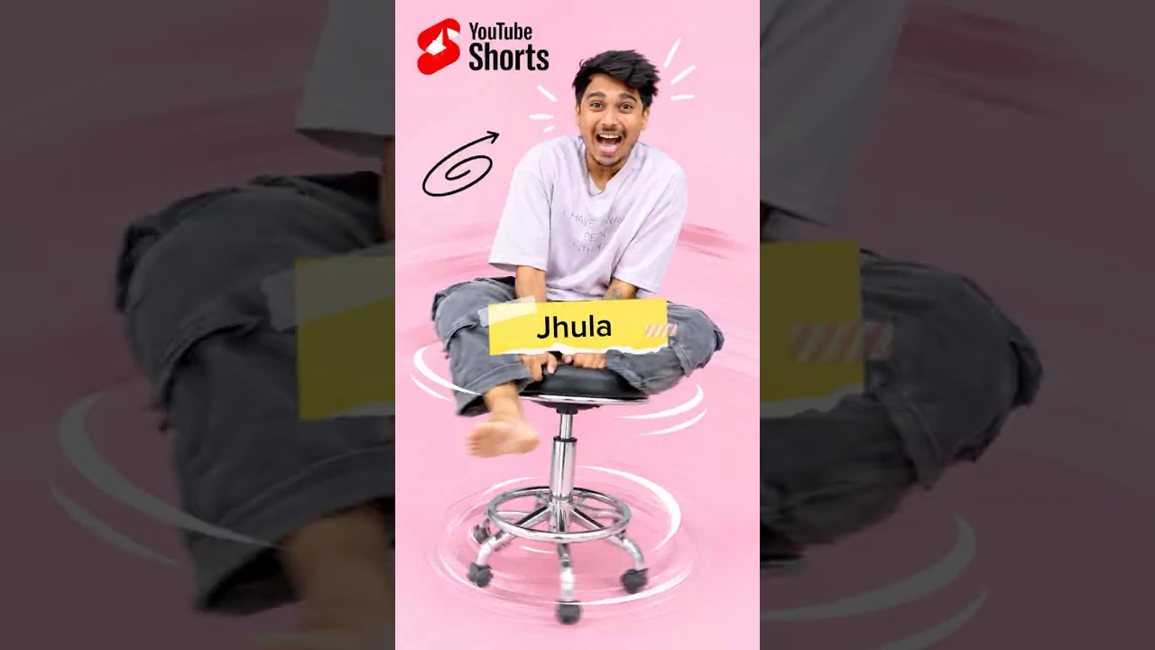 Chair wala jhula 🥴