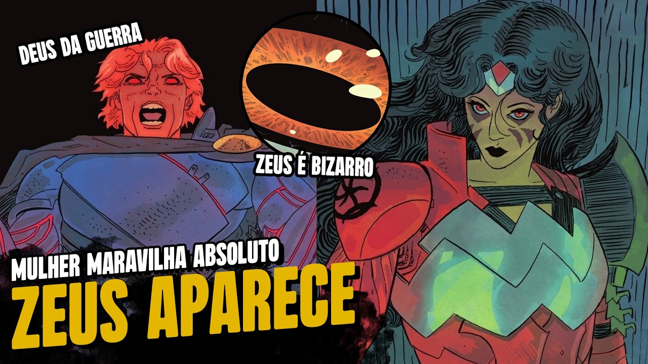 A GUERRA DOS DEUSES COMEÇA! MULHER MARAVILHA ABSOLUTA: SAGA DO ZEUS