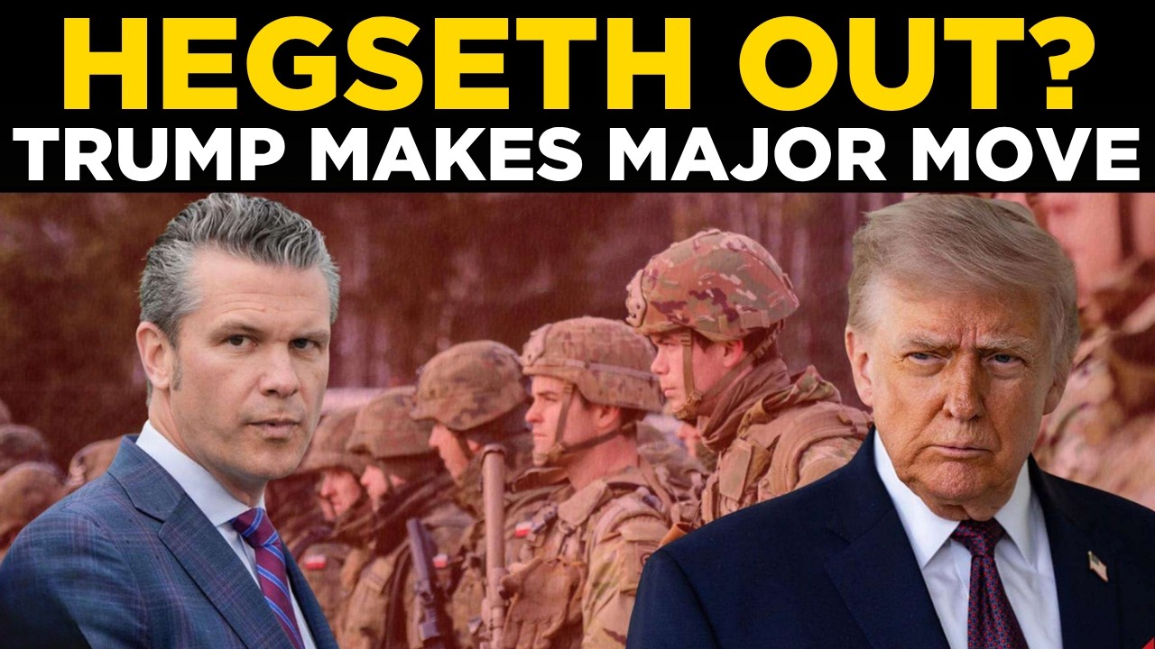 BREAKING US NEWS: Trump’s Big Speech | Hegseth’s Future Revealed? | HEGSETH FACING FIRING?