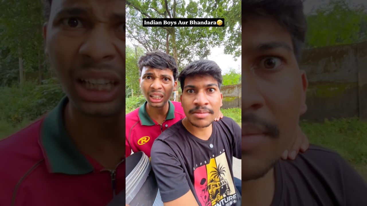 Indian Boys Aur Bhandara 🤣#shorts #funny #comedy #comedyshorts