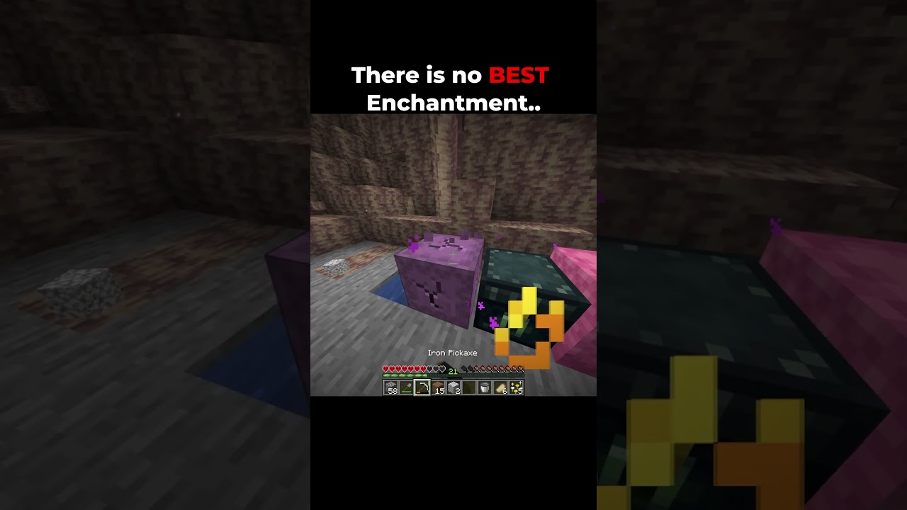 There is no BEST Enchantment.. #minecraft