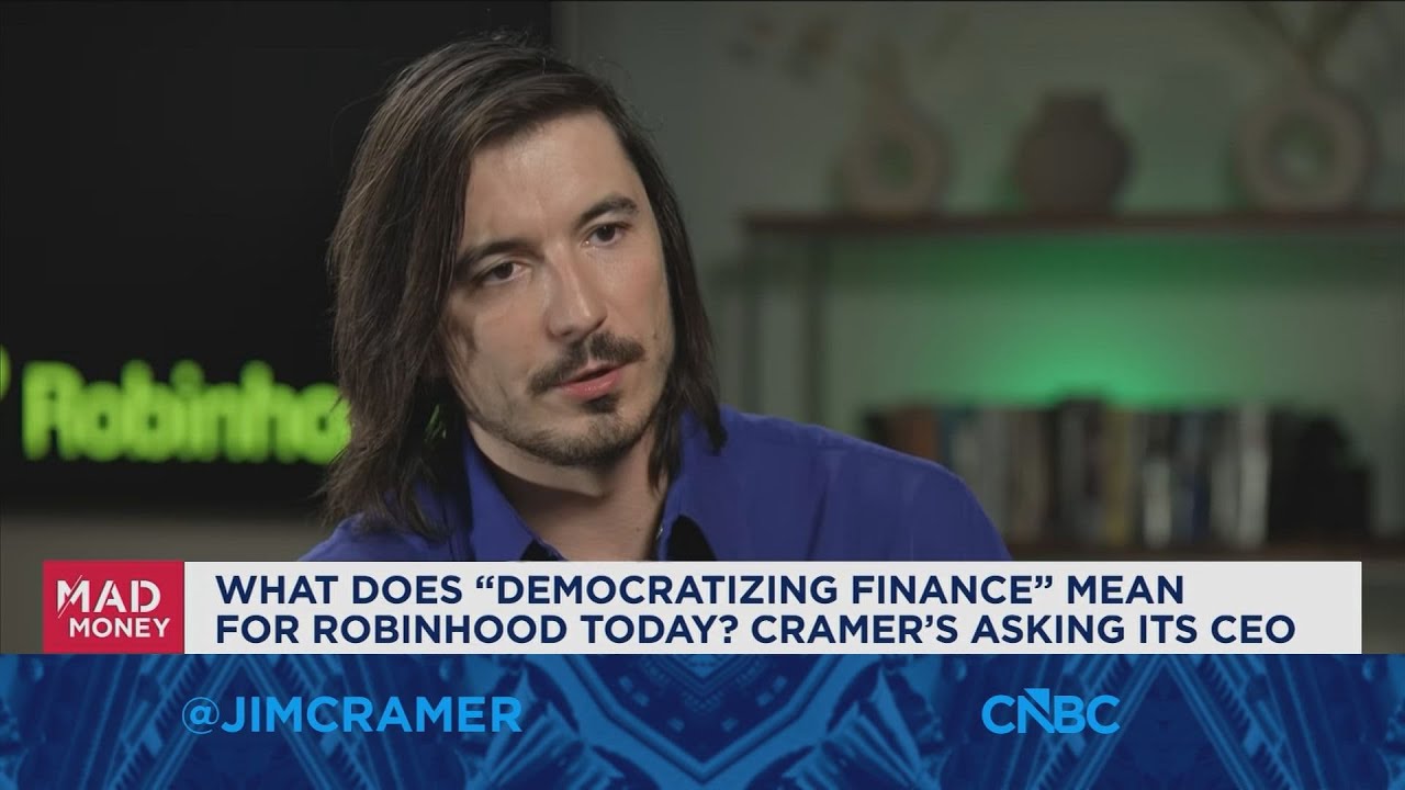 Robinhood CEO Vlad Tenev goes one-on-one with Jim Cramer