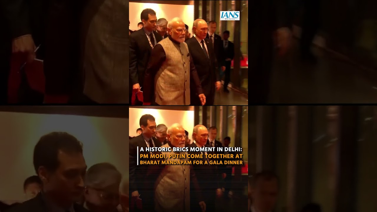 PM Modi, Putin, BRICS Leaders Arrive At Bharat Mandapam For Gala Dinner