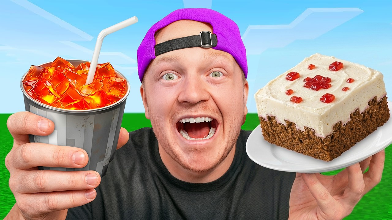 I Opened a Minecraft Restaurant in Real Life