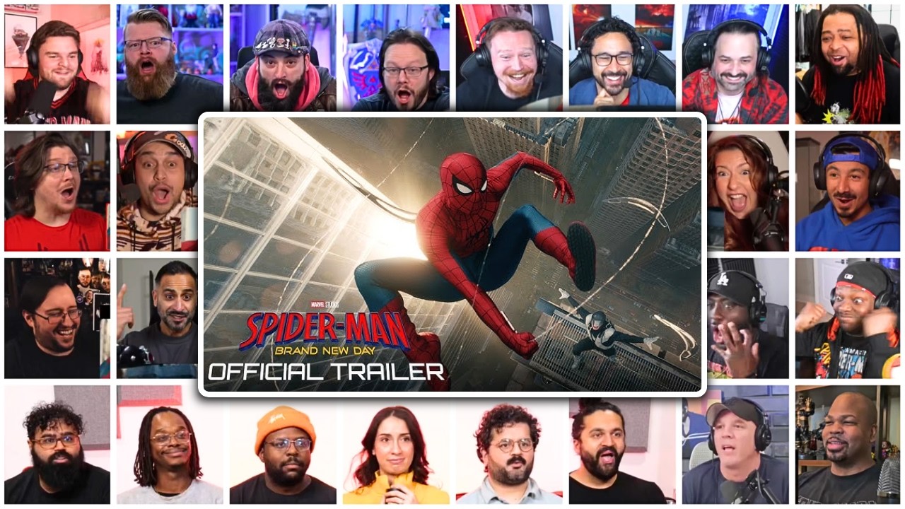 Is This the BEST Spider-Man Yet? | BRAND NEW DAY Trailer REACTION Mashup