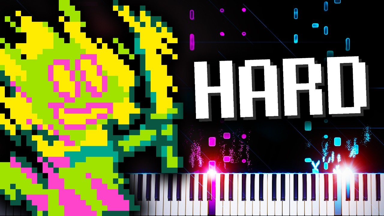 Rakuichi Buster (from Deltarune) - Piano Tutorial