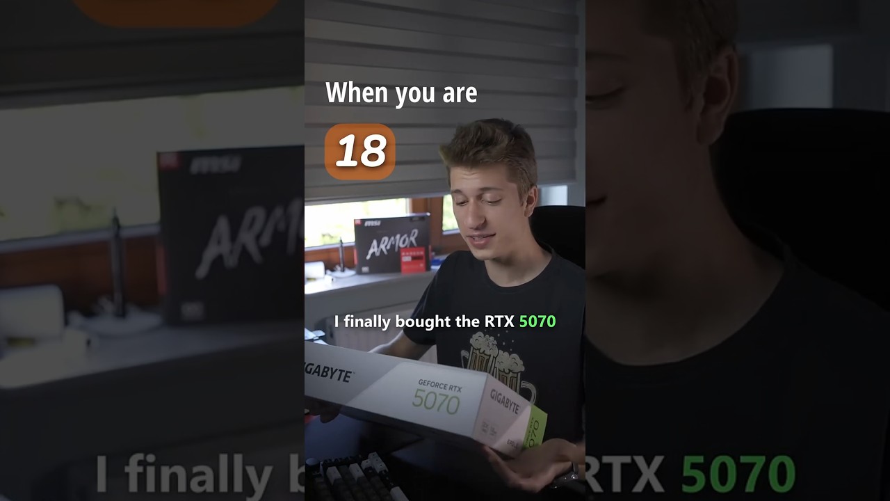 16 vs 50 years old with GPU