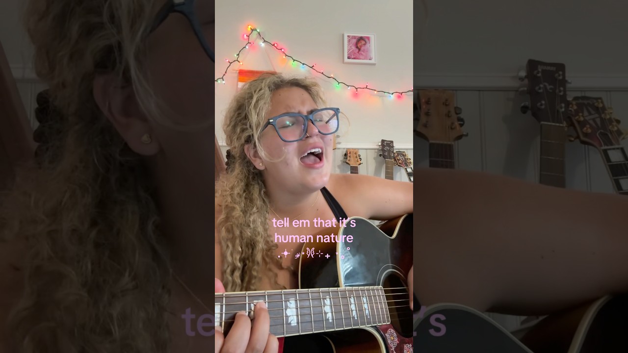 best song ever #cover #popmusic #singing #michaeljackson #humannature #singer