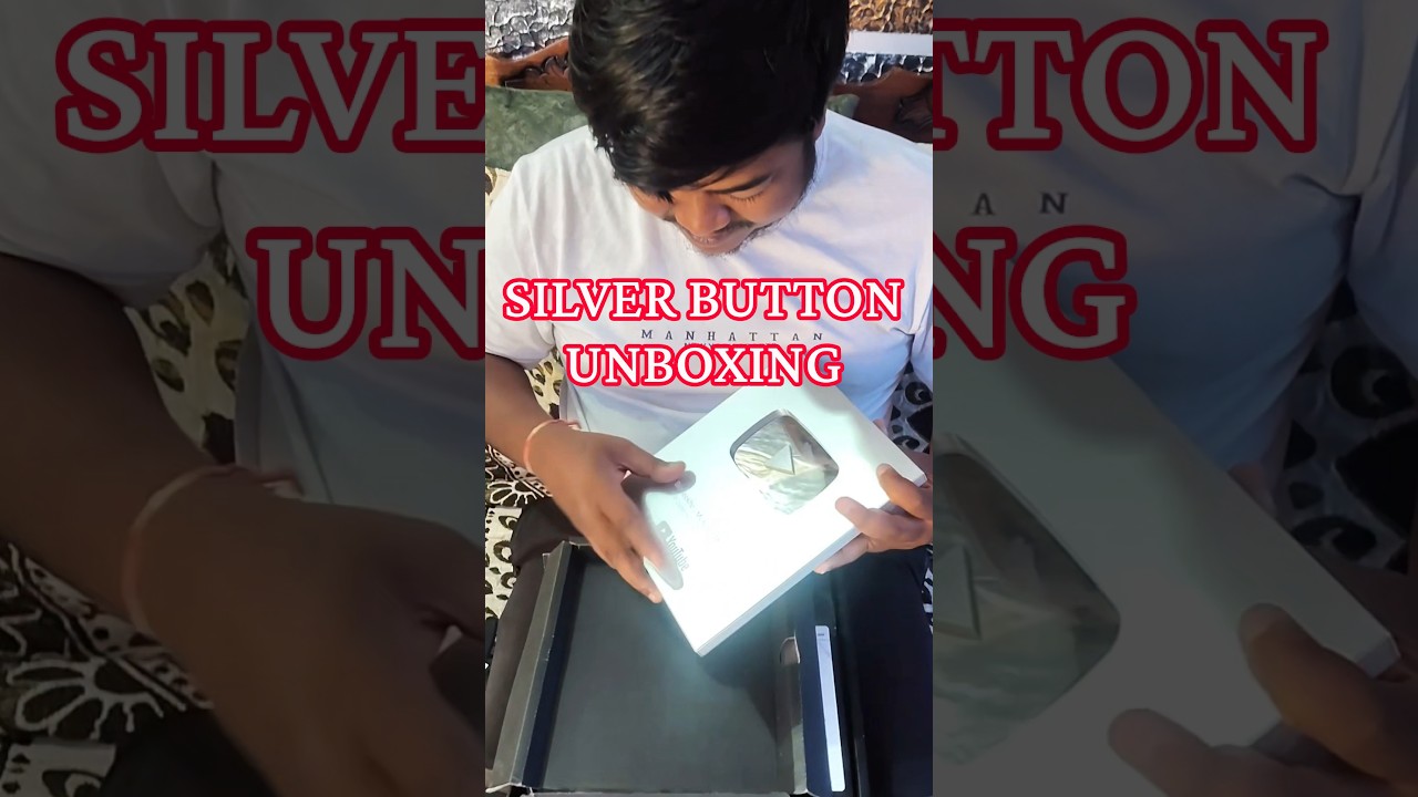 Finally! My YouTube Silver Play Button Is Here 🥹❤️ | BioSeekho   #YouTubeCreatorAwards