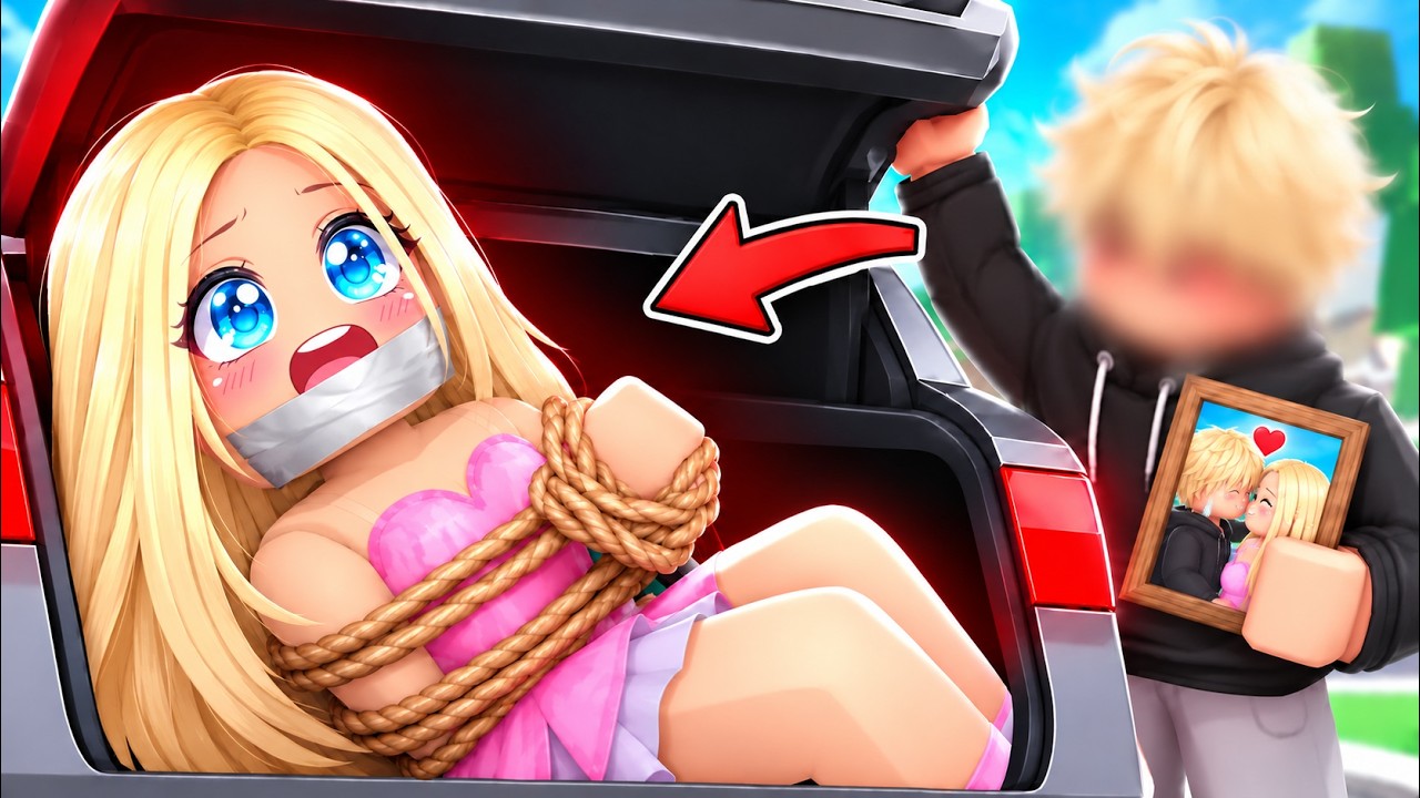 Brookhavenda Çılgın hayranım beni kaçırdı 😱😍 Roblox RP
