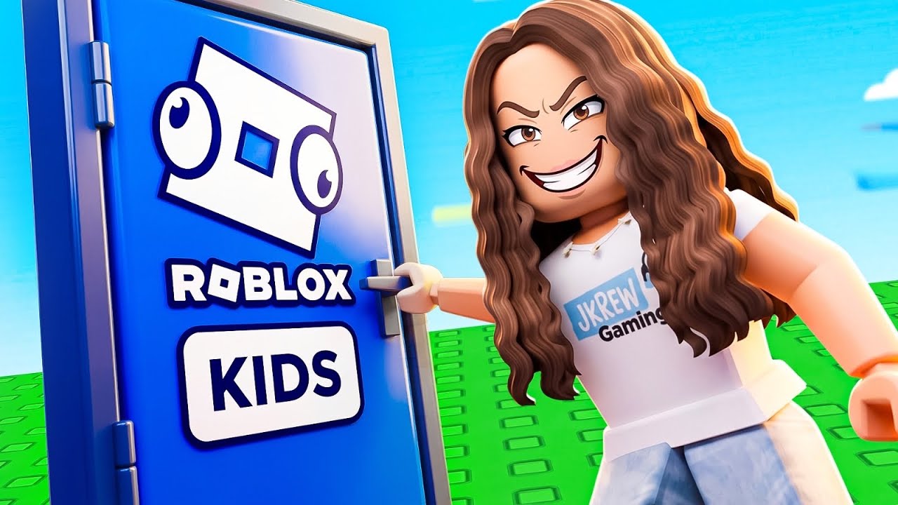 We Snuck Into ROBLOX KIDS...