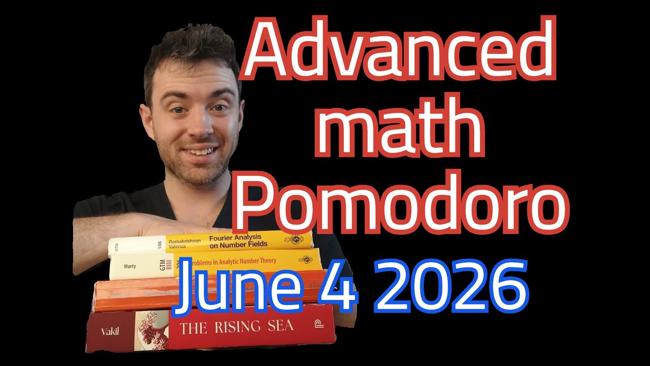 Study math with me | June 4 2026