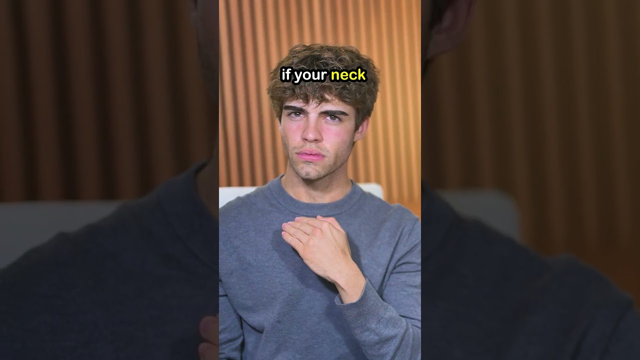 How to grow your neck naturally 😱
