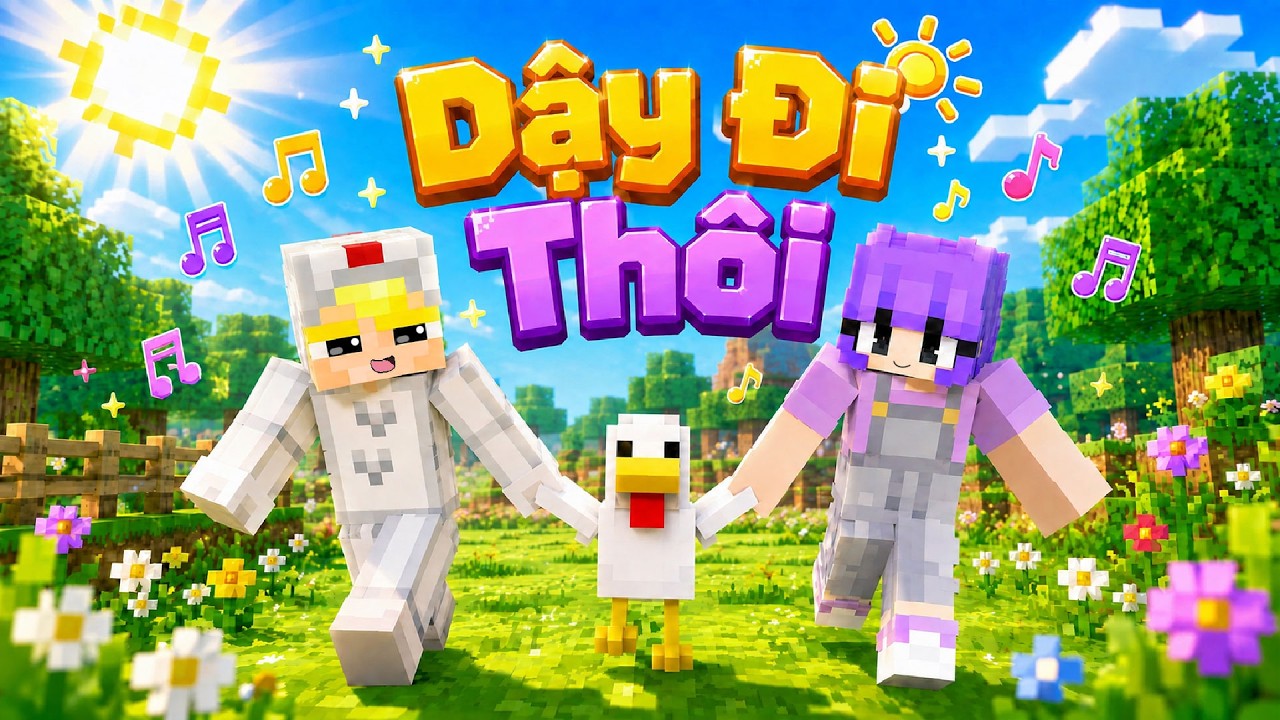 Tô Gà & Nabee - Dậy Đi Thôi (Minecraft MV)