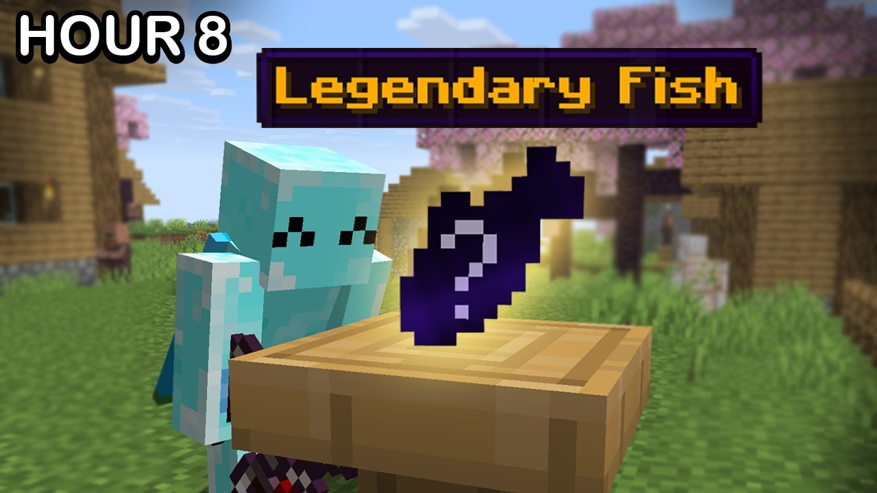 Can I Catch a LEGENDARY FISH in Minecraft?