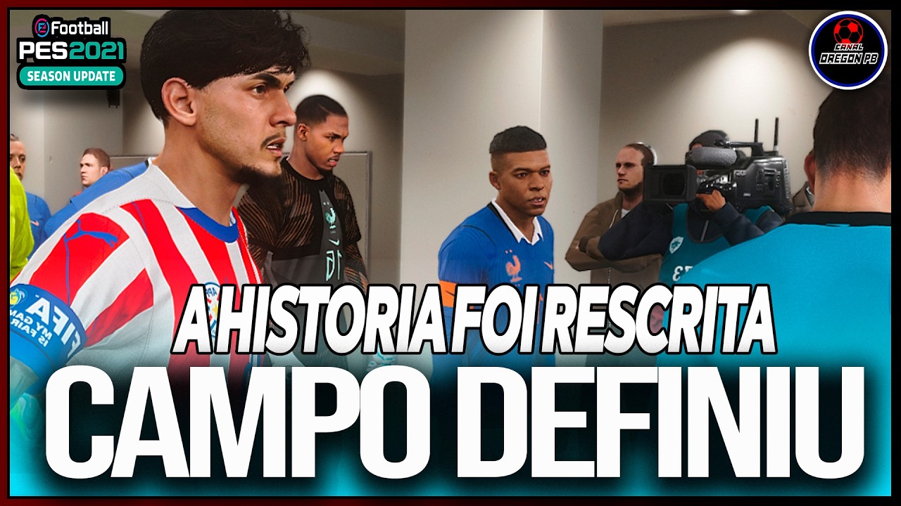 CONTAMOS COM NOSSO MELHOR JOGADOR PARA DEVINIR EM CAMPO COM A SELEÇÃO - PES 2021 PC - OREGON PB
