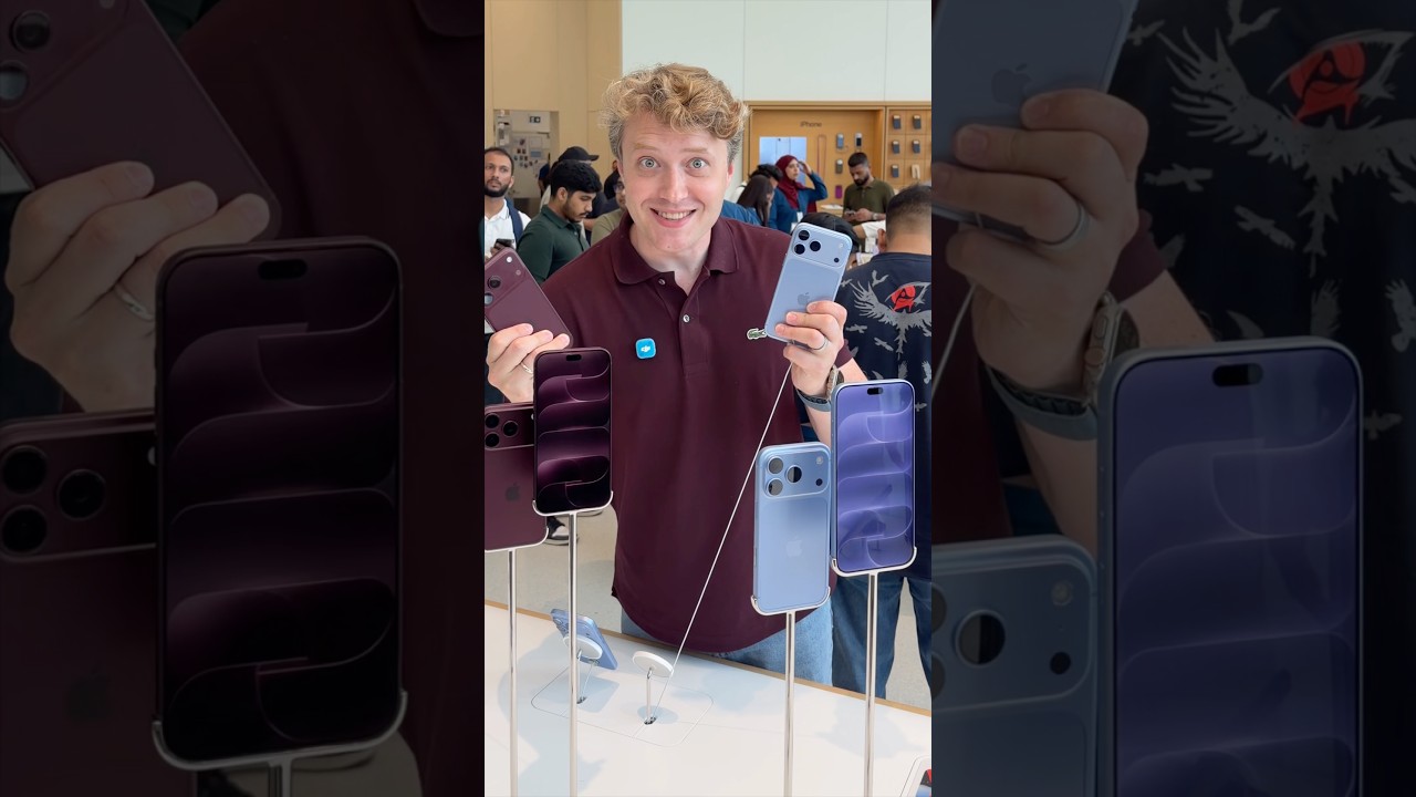 Все цвета iPhone 18 Pro